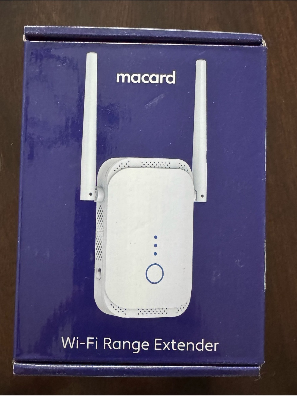 White Wi‑Fi Range Extender - Dual Antenna